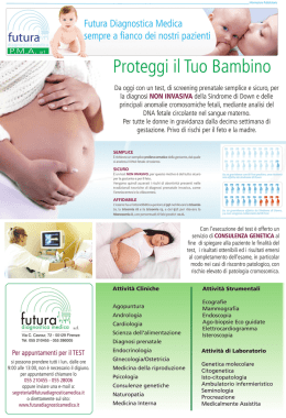 Test Prenatale - Futura Diagnostica Medica