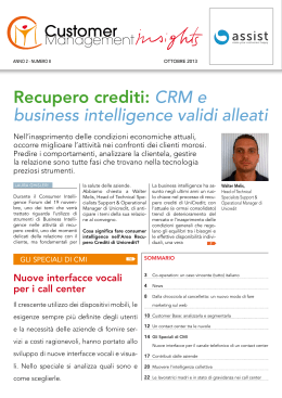 Recupero crediti: CRM e business intelligence validi alleati
