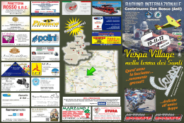 Depliant 2015 - Vespa Club d`Italia
