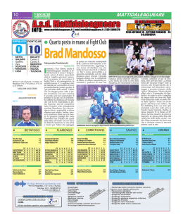 Quarto posto in mano al Fight Club