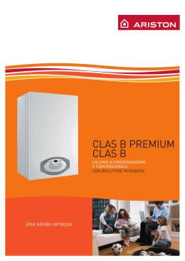 cat CLAS B Premium - Certificazione Energetica