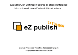 eZ publish cms enterprise