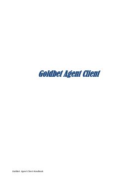 Goldbet Agent Client