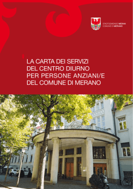 Centro diurno per anziani/e