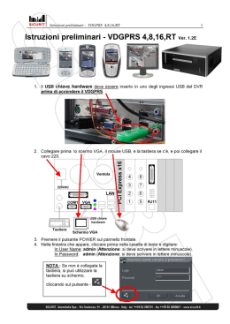VDGPRS Istruzioni preliminari v1.2E