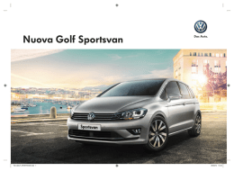 Nuova Golf Sportsvan