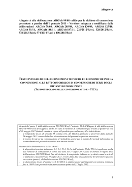 TICA - Autorit&agrave; per l`energia elettrica e il gas