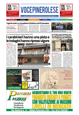 notizie da pinerolo