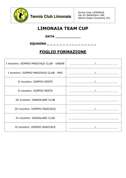 LIMONAIA TEAM CUP