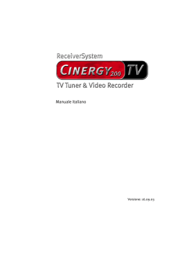 TerraTec Cinergy 200 TV (Italiano)