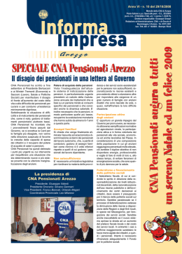 n. 10 del 26.10.2008 Speciale Pensionati