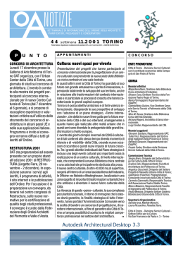 OA 44-01 - Ordine Architetti, Pianificatori, Paesaggisti e