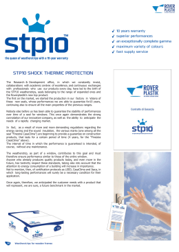STP10 SHOCK THERMIC PROTECTION