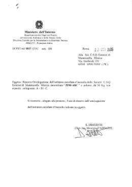 Omologazione Ministeriale