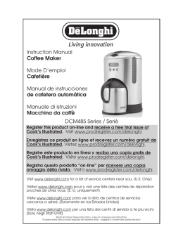 DCM485 Seal Insert - Seattle Coffee Gear