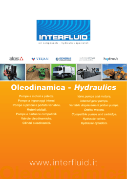 Oleodinamica - Interfluid S.r.l..