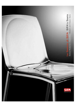 Le Sedute di SIF A SIF A `s Seats