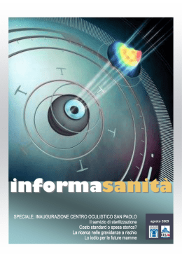 informasanit&agrave; estate 2009 - Azienda Ospedaliera di Padova