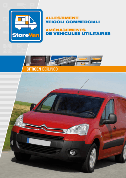 Catalogo Store Van per Citroën Berlingo