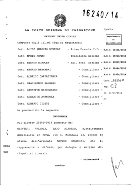 Leggi l`intera sentenza in PDF