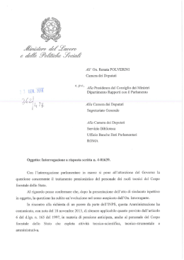 leggi tutto - UGL Corpo Forestale