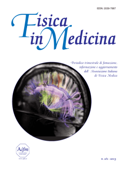 Vedi/Scarica versione pdf - Associazione Italiana di Fisica in Medicina