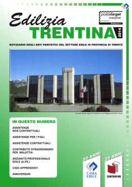 T ENTINAE - Cassa Edile di Trento