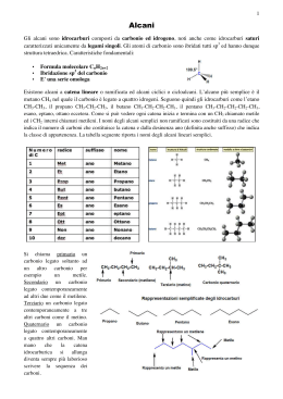 appunti di chimica organica 1