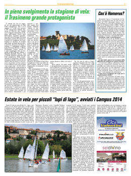 Agosto 2014 Pagine 13-16 - Comune di Castiglione del Lago