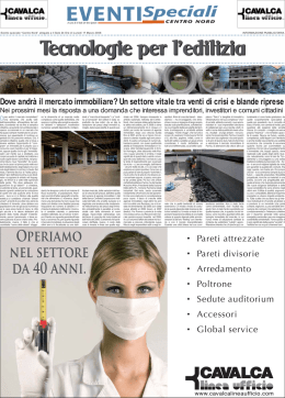 &bull; Pareti attrezzate &bull; Pareti divisorie &bull; Arredamento