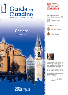 Cabiate Cabiate - Noi Cittadini in TV