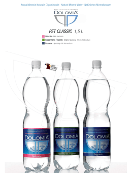 scheda prodotto DOLOMIA GDO 0,50L.