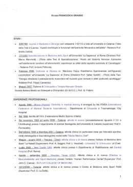 Dr.ssa FRANCESCA GRASSO