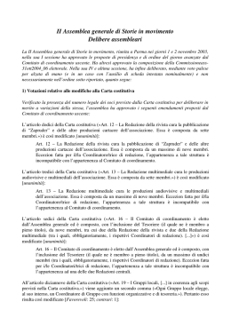 II Assemblea generale, Risoluzioni