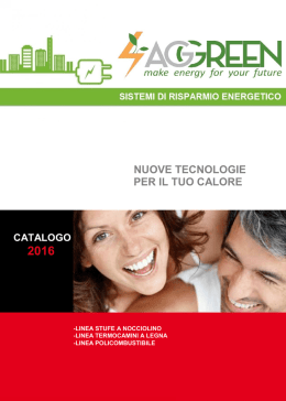 CATALOGO STUFE AG GREEN 2016