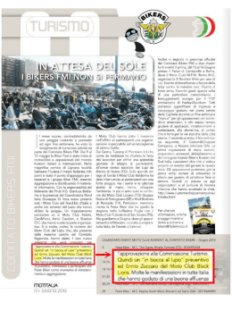 i rnese scorse, oontraddistinto da