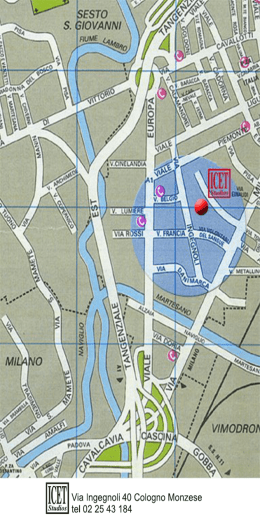 Via lngegnoli 40 Cologno Monzese Studi“ tel 02 25 43