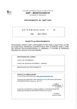 &hellip;&hellip; ASP - MONTEVARCHI