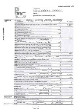 reddito 2012 - Comune di Capoterra