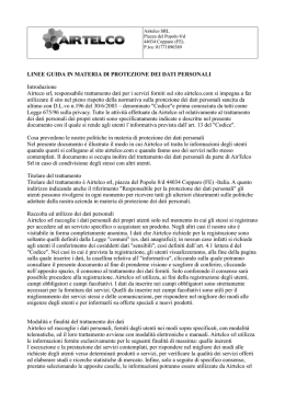 leggere l`informativa sulla privacy