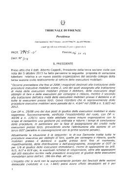 Decreto n. 201/2013 - Ordine degli Avvocati di Firenze