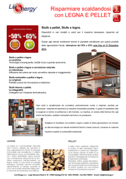 Stufe Pellet e Legna
