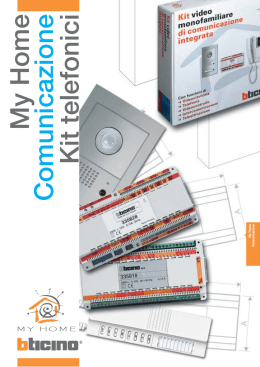 My Home Comunicazione Kit telefonici