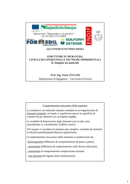 2.4.2 - Prove muratura - Tullini
