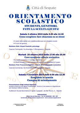 volantino A4 fronte retro