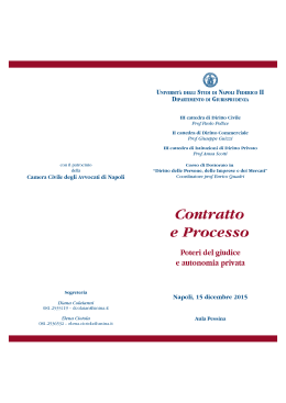 Consulta il programma - Diritto Mercato Tecnologia