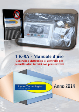 TK-8A - Manuale d`uso