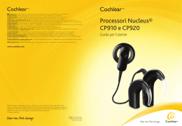 Processori Nucleus® CP910 e CP920