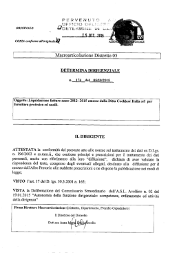 6128 15102015 DISTR ATRIP N 174 DEL 2015 LIQUIDAZIONE