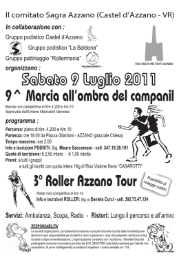 Il comitato Sagra Azzano (Castel d`Azzano - VR)